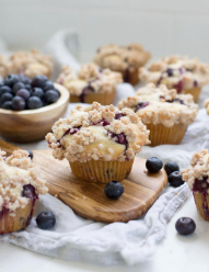 Best Blueberry Crumble Muffin