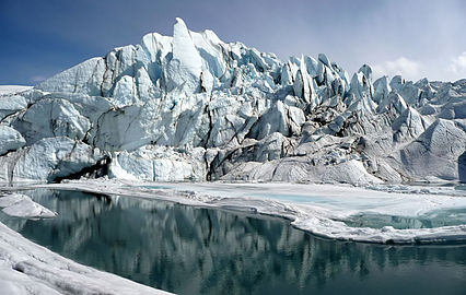 the Matanuska Glacier