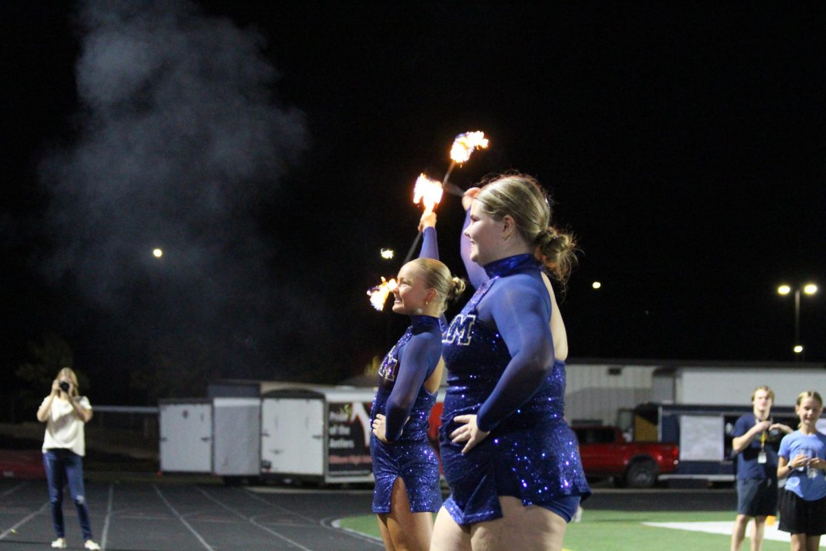 ESHS Storm Twirlers Make their Debut 